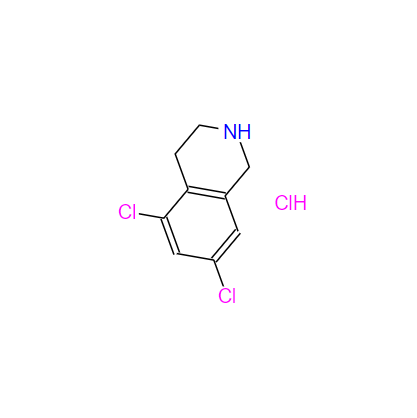 5,7-二氯-1,2,3,4-四氫異喹啉鹽酸鹽,Isoquinoline, 5,7-dichloro-1,2,3,4-tetrahydro-, hydrochloride