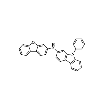 N-3-二苯并呋喃-9-苯基-9H-咔唑-2-胺,N-3-Dibenzofuranyl-9-phenyl-9H-carbazol-2-amine