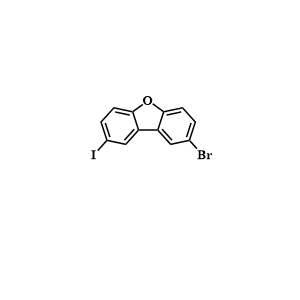2-溴-8-碘二苯并呋喃；916435-41-1