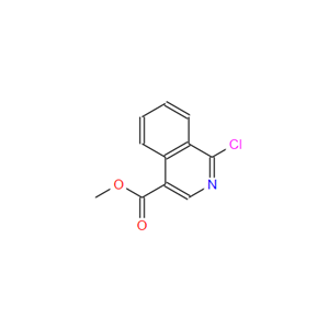 1-氯异喹啉-4-甲酸甲酯,Methyl 1-chloro-4-isoquinolinecarboxylate