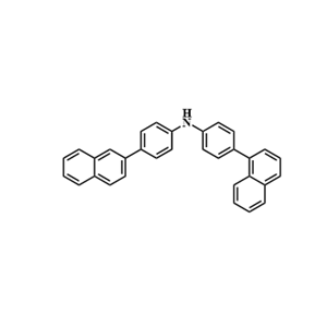 4-(1-萘基)-N-[4-(2-萘基)苯基]苯胺；1446448-95-8