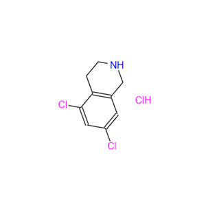 5,7-二氯-1,2,3,4-四氢异喹啉盐酸盐,Isoquinoline, 5,7-dichloro-1,2,3,4-tetrahydro-, hydrochloride