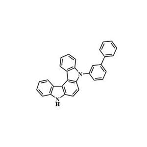 5-[1,1′-联苯]-3-基-5,8-吲哚并[2,3-c]咔唑；2303611-62-1