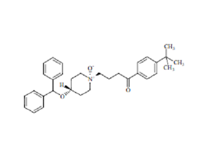 依巴斯汀EP杂质F（顺式依巴斯汀N-氧化物）,Ebastine EP Impurity F (cis-Ebastine N-Oxide)