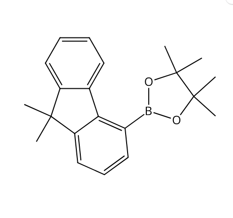 4-硼酸频哪醇酯-9,9'-二甲基芴,4-(4,4,5,5-Tetramethyl-1,3,2-dioxaborolan-2-yl)-9,9-dimethylfluorene