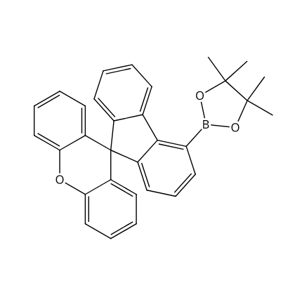 4-硼酸頻哪醇酯-螺[9H-芴-9,9′-[9H]氧雜蒽],4-(4,4,5,5-Tetramethyl-1,3,2-dioxaborolan-2-yl)-spiro[9H-fluorene-9,9′-[9H]xanthene]