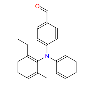 N-(2-乙基-6-甲基苯)-4'-醛基二苯胺,Benzaldehyde, 4-[(2-ethyl-6-methylphenyl)phenylamino]-