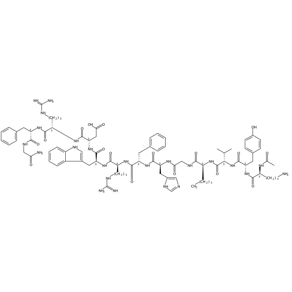 a-MSH改造多肽Ac-[Lys0,Nle3]-g2-MSH amide