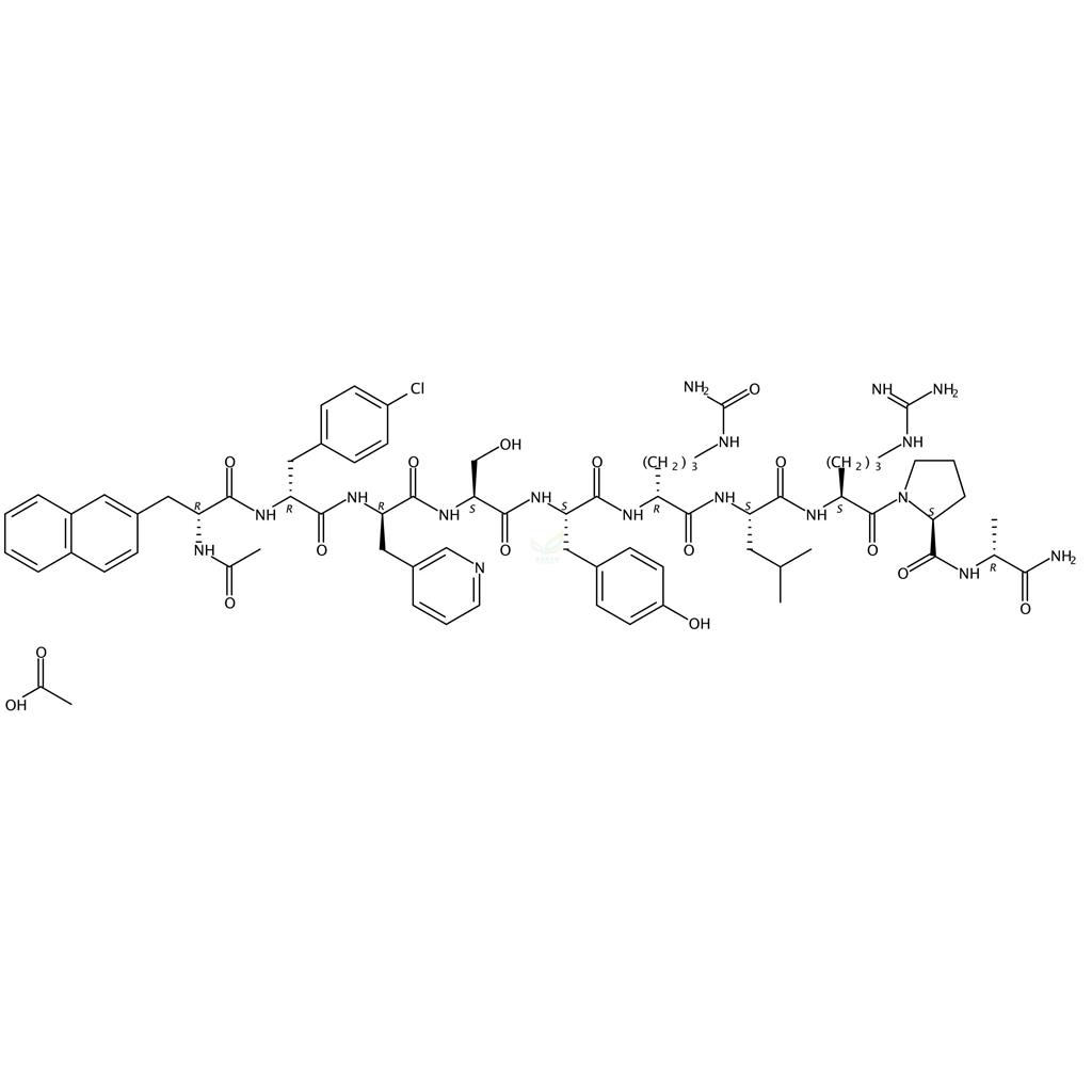 醋酸西曲瑞克,Cetrorelix acetate