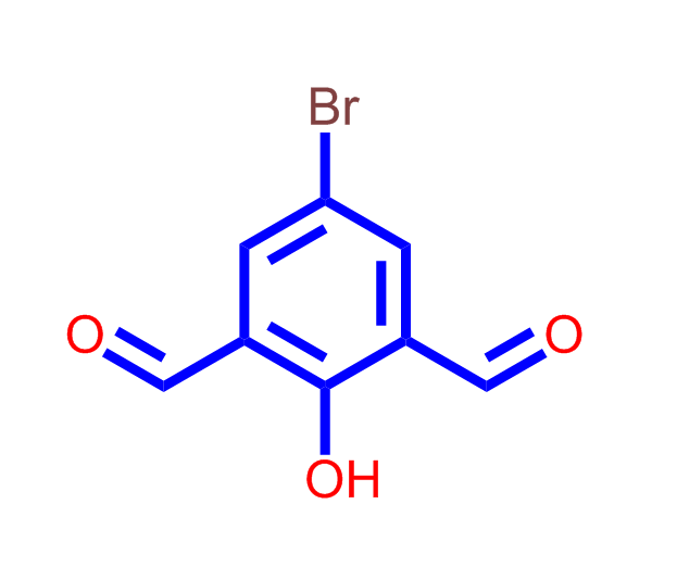 5-溴-2-羟基-1,3-苯二羧醛,1,3-Benzenedicarboxaldehyde, 5-broMo-2-hydroxy-