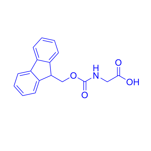 FMOC-甘氨酸;芴甲氧羰基-甘氨酸;N-[(9H-芴-9-基甲氧基)羰基]甘氨酸;N-FMOC-甘氨酸,Fmoc-Gly-OH;FMOC-Glycine