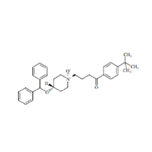 依巴斯汀EP杂质F（顺式依巴斯汀N-氧化物）,Ebastine EP Impurity F (cis-Ebastine N-Oxide)
