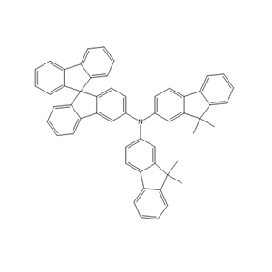 N,N-双(9,9-二甲基-9H-芴-2-基)-9,9′-螺二[9H-芴]-3-胺,N,N-Bis(9,9-dimethyl-9H-fluoren-2-yl)-9,9′-spirobi[9H-fluoren]-3-amine