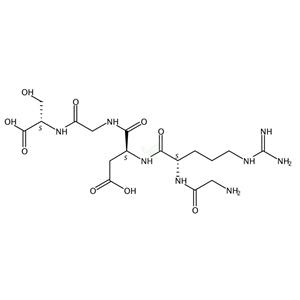 Glycyl-L-arginyl-L-α-aspartylglycyl-L-serine