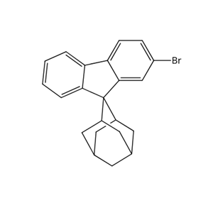 2-溴螺(9H-芴-9,2′-金刚烷),2-Bromospiro[9H-fluorene-9,2′-tricyclo[3.3.1.13,7]decane]