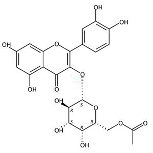 6′′-乙酰金丝桃苷,6′′-Acetylhyperin