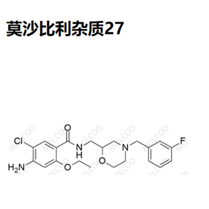 莫沙比利雜質(zhì)27  實(shí)驗(yàn)室全套相關(guān)雜質(zhì)