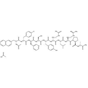 醋酸西曲瑞克  Cetrorelix acetate  145672-81-7