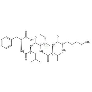 L-Phenylalanine,N-[N-[N-(N-L-lysyl-L-valyl)-L-isoleucyl]-L-leucyl]-