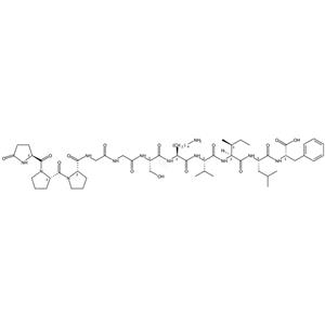 焦谷氨酰-脯氨酰-脯氨酰-甘氨酰-甘氨酰-丝氨酰-赖氨酰-缬氨酰-异亮氨酰-亮氨酰-苯丙氨酸,Morphogene(hydra peptide)