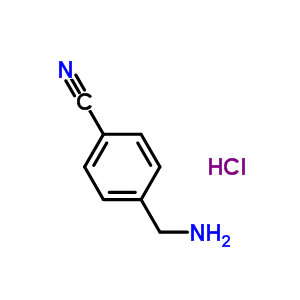 對氰基芐胺鹽酸鹽,4-(Aminomethyl)benzonitrile hydrochloride