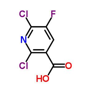 2,6-二氯-5-氟烟酸 中间体 82671-06-5