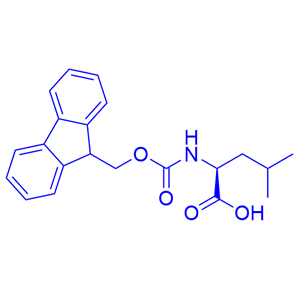 FMOC-L-亮氨酸/N-芴甲氧羰基-L-亮氨酸/N-[(9H-芴-9-基甲氧基)羰基]-L-亮氨酸/N-Fmoc-L-亮氨酸/35661-60-0/Fmoc-Leu-OH