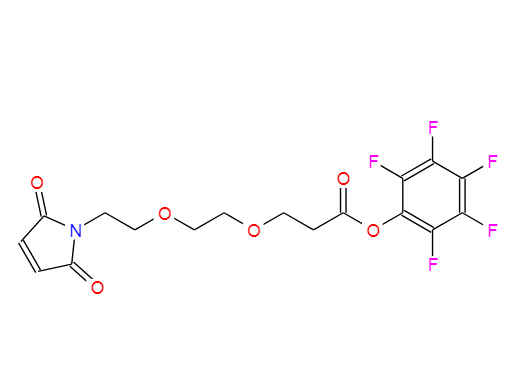 马来酰亚胺-二聚乙二醇-五氟苯酚酯,Mal-PEG2-PFP