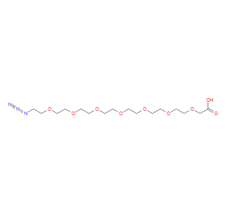叠氮-七聚乙二醇-丙酸,Azido-PEG7-acid