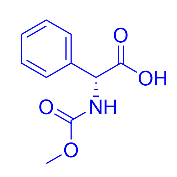 MOC-D-苯甘氨酸;N-甲氧羰基-D-苯甘氨酸;(R)-2-(甲氧羰基氨基)-2-苯乙酸,N-Methoxycarbonyl-D-phenylglycine;(R)-2-(Methoxycarbonylamino)-2-phenylacetic Acid