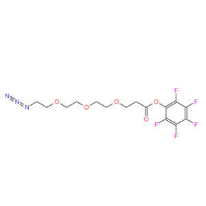 1807530-07-9；五氟苯基 3-(2-(2-(2-叠氮基乙氧基)乙氧基)乙氧基)丙酸酯