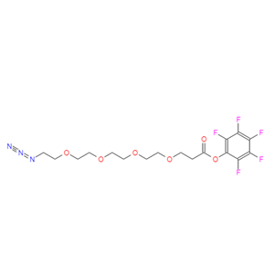 叠氮-四聚乙二醇-五氟苯酯,Azido-peg4-pfp ester