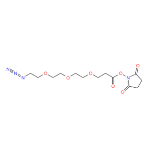 1245718-89-1；叠氮-三聚乙二醇-丙烯酸琥珀酰亚胺
