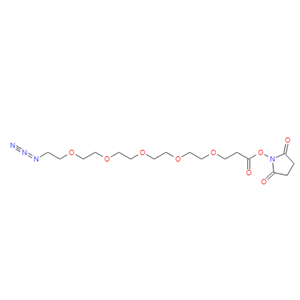 叠氮-五聚乙二醇-琥珀酰亚胺酯,Azido-PEG5-NHS ester