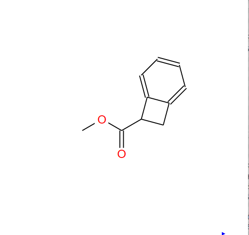 苯并环丁烯-1-甲酸甲酯,1,2-Dihydrobenzocyclobutene-1-carboxylic acid methyl ester