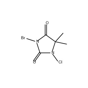 3-溴-1-氯-5,5-二甲基海因,3-bromo-1-chloro-5,5-dimethylimidazolidine-2,4-dione