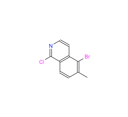 5-溴-1-氯-6-甲基异喹啉,5-Bromo-1-chloro-6-methylisoquinoline