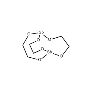 乙二醇锑,2,5,7,10,11,14-hexaoxa-1,6-distibabicyclo[4.4.4]tetradecane