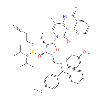 5-Me-2'-OMe-C(Bz) 亞磷酰胺單體,2'-OMe-N6-Bz-5-Me-C Phosphoramidite