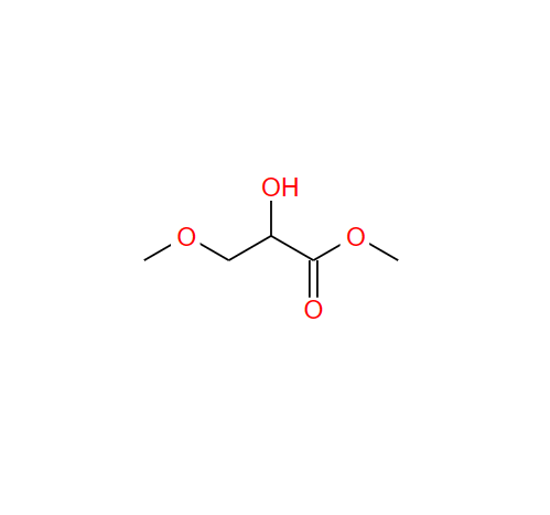 -羟基-3-甲氧基丙酯,2-Hydroxy-3-methoxy-propionic acid methyl ester