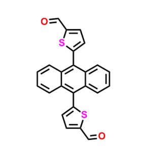 5,5-（蒽-9,10-二基）双（噻吩-2-甲醛）,5,5-(anthracene-9,10-diyl)bis(thiophene-2-carbaldehyde)