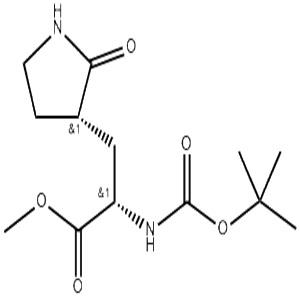 (αS,3S)-α-[[(1,1-二甲基乙氧基)羰基]氨基]-2-氧代-3-吡咯烷丙酸甲基酯（328086-60-8）
