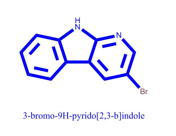 3-溴-9H-吡啶并[2,3-B]吲哚,9H-Pyrido[2,3-b]indole, 3-bromo-