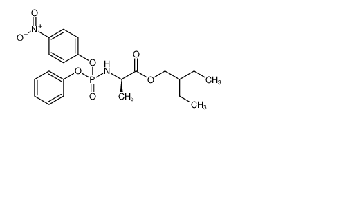 N-[(S)-(4-硝基苯氧基）苯氧磷酰基]-L-丙氨酸2-乙基丁酯（硝基侧链）,N-[(S)-(4-nitrophenoxy)phenoxyphosphinyl]-L-Alanine 2-ethylbutyl ester