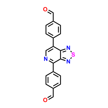 4,4'-([1,2,5]噻二唑并[3,4-c]吡啶-4,7-二基)二苯甲醛,4,4'-([1,2,5]Thiadiazolo[3,4-c]pyridine-4,7-diyl)dibenzaldehyde