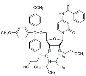 2'-O-MOE-C(BZ) 亚磷酰胺单体,DMT-2'-O-MOE-C(Ac)-CE Phosphoramidite