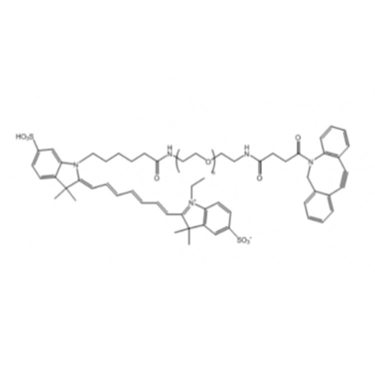 花青素Cy7-聚乙二醇-二苯并环辛炔,Cyanine7-PEG-DBCO;Cy7-PEG-DBCO