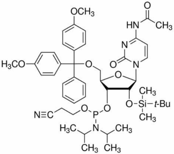 AC-胞苷亚磷酰胺单体,DMT-2'-O-TBDMS-C(Ac)-CE Phosphoramidite