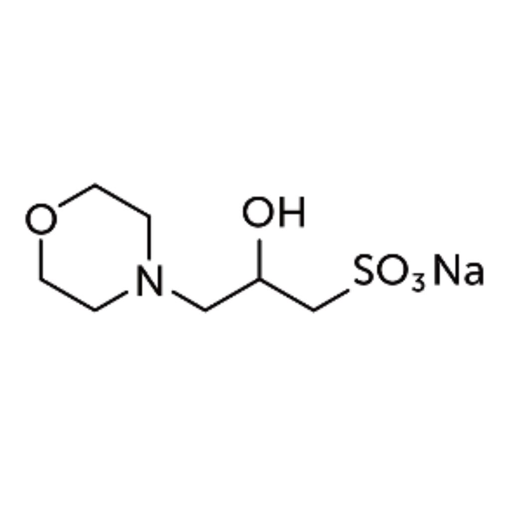 3-嗎啉-2-羥基丙磺酸鈉,3-(n-morpholinyl)-2-hydroxypropanesulfonic acid sodium salt