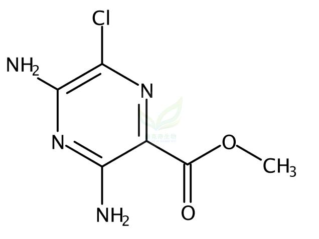 3，5-二氨基-6-氯吡嗪-2-羧酸甲酯,3,5-Diamino-6-chloropyrazine-2-carboxylic acid methyl ester